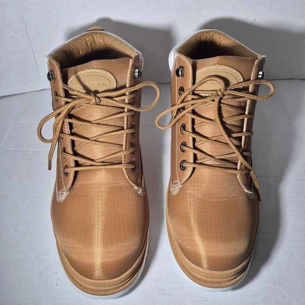 Lugz Drifter Ripstop Mens Brown White Chukka Boots Size 10 44 EUR MDRST-741